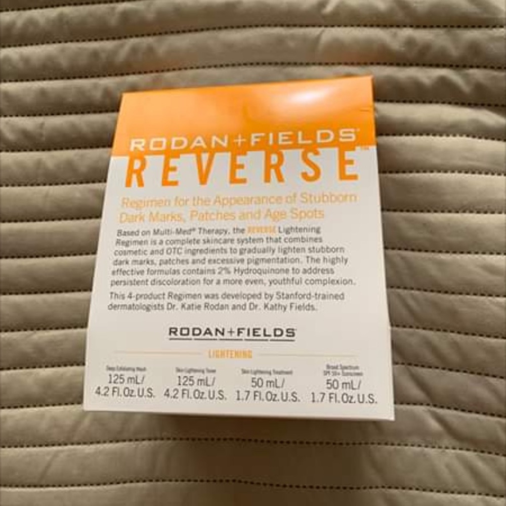 Rodan and fields reverse brightening